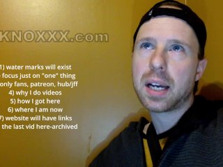 Leavin OnlyFans, Patreon & stayin with...(part 4/4) (no nudity vlog)