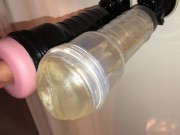 Preview 1 of I Can’t Stop Moaning While Using These Fleshlights Until I Cum For You