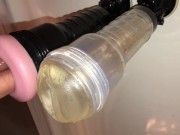 Preview 5 of I Can’t Stop Moaning While Using These Fleshlights Until I Cum For You