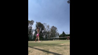 I Film MY Paddle Tennis Practice For An Ex-Boyfriend
