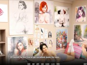 Preview 6 of University Of Problems 150 - The Girl In the Paintings By RedLady2K