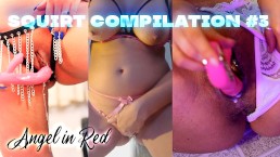 SQUIRTING COMPILATION #3 Real Amateur EXTREME!
