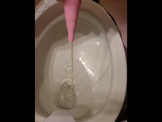vertical video, pissing, piss, solo female