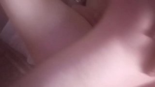 WHORE MOANS FROM VIRGIN'S BIG DICK