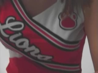 Young brunette is sucking big dick