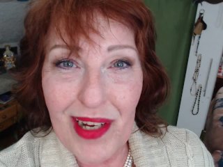 older woman, dawnskye55, red head, female orgasm
