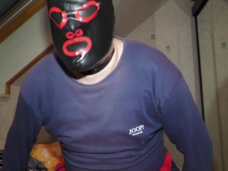 3 layers, solo male, verified amateurs, latexmaske