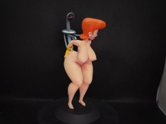 Dexter`s mom robot figure