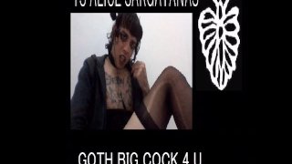 Goth big cock for you