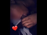 Preview 6 of Best friend eating me in the car while her dude