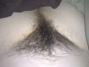 Preview 3 of Would you let a horny hairy sexy pawg fart in your bed? Stinky ass farting for you! ManyVids customs