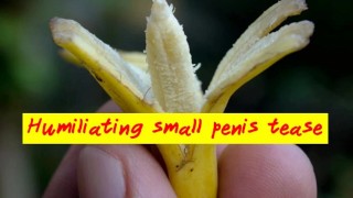 Huliliating kleine penis plagen