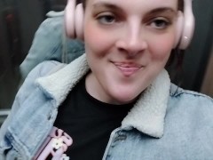 Rhona Elevator Tease - Screenshot 1 of 16 - Teasing