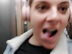 Rhona Elevator Tease