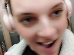 Rhona Elevator Tease - Screenshot 13 of 16 - Teasing