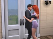 Preview 3 of Sims 4 - Stepson fucks dad's new trophy wife