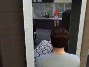 Preview 4 of Sims 4 - Stepson fucks dad's new trophy wife
