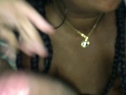 Preview 5 of ebony sucking dick and sticking her face in her ass and enjoying