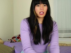 Nerdy Classmate Makes You Serve Her Cock