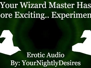 Taking Two Enormous Cocks From A Wizard [Fantasy] [Cowgirl][Blowjob] (Erotic Audio for Women)