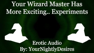 Twee enorme lullen nemen van een wizard [Fantasy] [Cowgirl] [Pijpbeurt] (Erotische audio voor vrouwen)