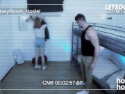 Preview 2 of Redhead With Big Tits Lenina Crowne Gets Fucked By Cheating Boyfriend - HORNY HOSTEL