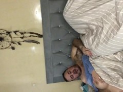 The babysitter with perfect tits fucks her stepdad.