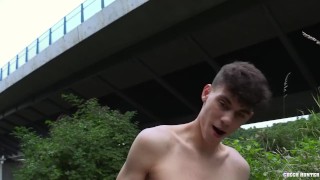 Bigstr Discovers A Handsome Man Under The Bridge In Need Of Horny Company And A Large Sum Of Money