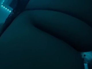 Big ass riding over a mirror so hottt