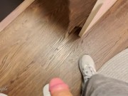 Preview 2 of Blowjob, deepthroat and Handjob in a furniture store :P risky in public