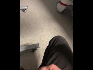 Plays with himself in Hospital almost Caught