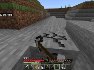 Hole Digging in the Hole in Minecraft
