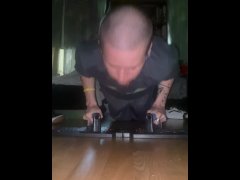 iTradeXXX 30 Day FTM Push-up Challenge Day 3 Muscle Growth Fetish No Sex