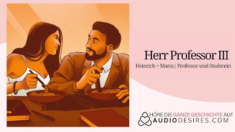 Meine heiße Schülerin besuchte mich mit einem Analvibrator | Erotic audio [teacher&student [anal]