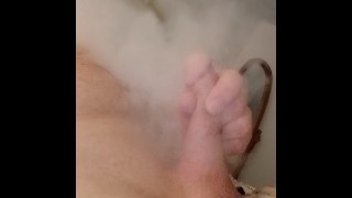 2 NUAGES ÉNORMES SUR LA GROSSE BITE S SPUNDADDY