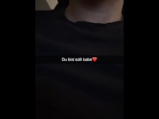 Preview 5 of Girlfriend cheats on me after club Snapchat Cuckold German