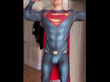 Superman cums home… 🦸🏻‍♂️