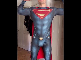 Superman Cums Home… 🦸🏻‍♂️