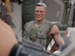 Futanari experiments on a spaceship