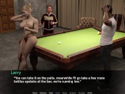 Preview 6 of Project Myriam - Hot MILF Gets DP on Billiards Table Part 1 - 3D game, HD porn