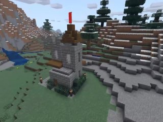 castle, how to, minecraft, tutorial