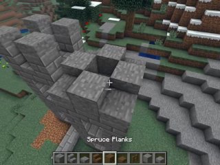 How to Build a Tiny 8x8_Castle in_Minecraft