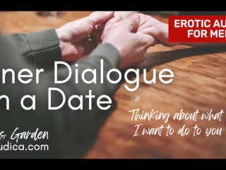 Diálogo Interno Em Uma Data (o que Eu Quero Fazer com Você) - áudio Erótico Para Homens Por Eve's Garden