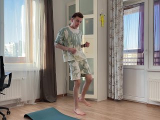 sports day ended with fucking and eating cum