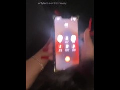 Taking BBC while on the phone with dad in jail 😳😰 - Screenshot 3 of 16 - Sneaky Sex