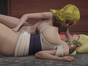 Preview 1 of Delta's futa robotic penis penetrates Tsunade's mature pussy