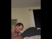 Preview 4 of Toys, and stokin and sucking small black cock