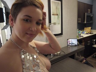 fucking, point of view, short hair big tits, big boobs