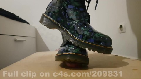 Cock Crush Trample Cum Dr. Martens Flower