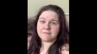 无聊的 bbw 家庭主妇玩奶子